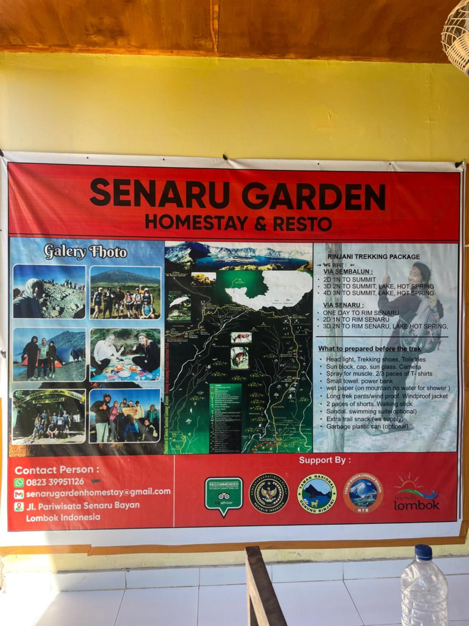 Senaru Garden Homestay Экстерьер фото